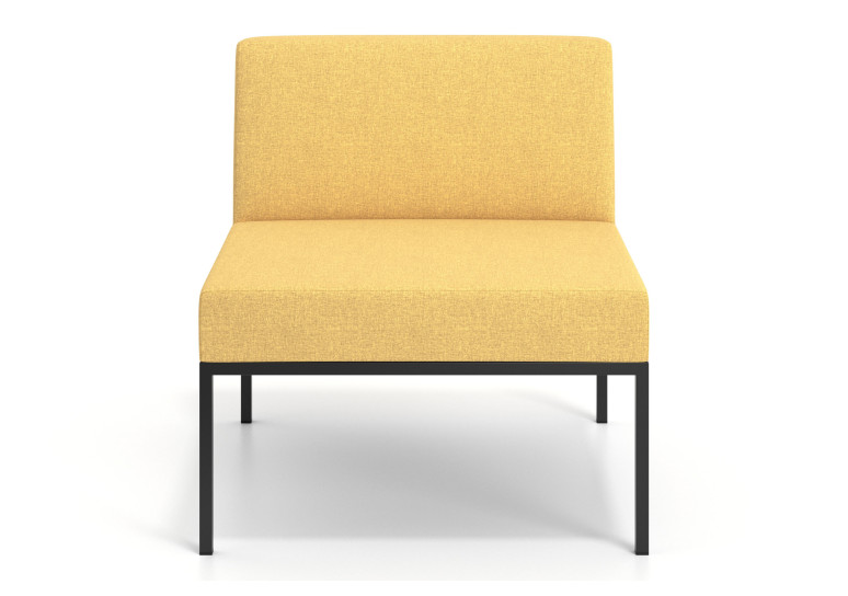 sofa para oficina amarillo pylos 3