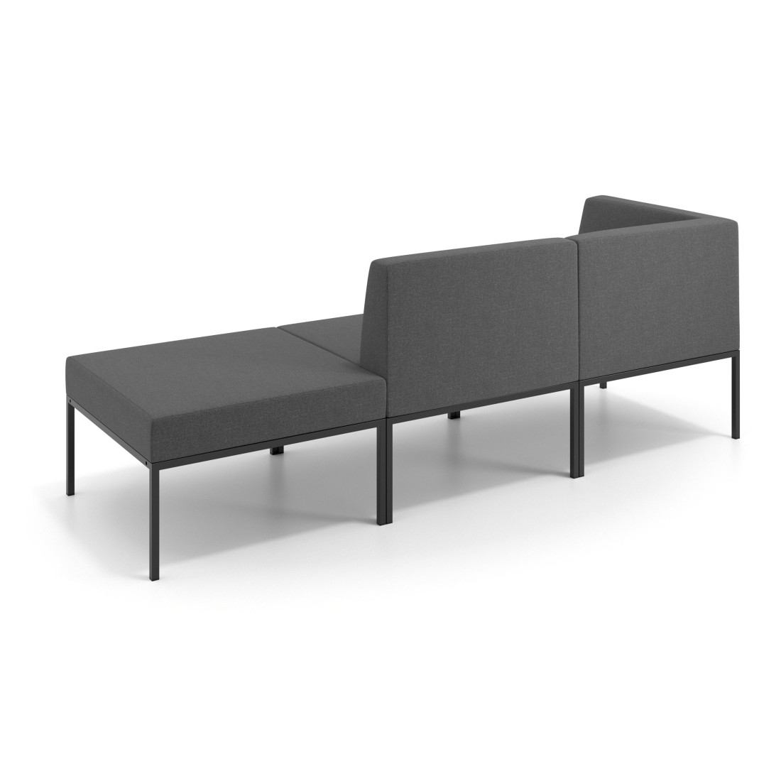 sofa para oficina antracita pylos 4