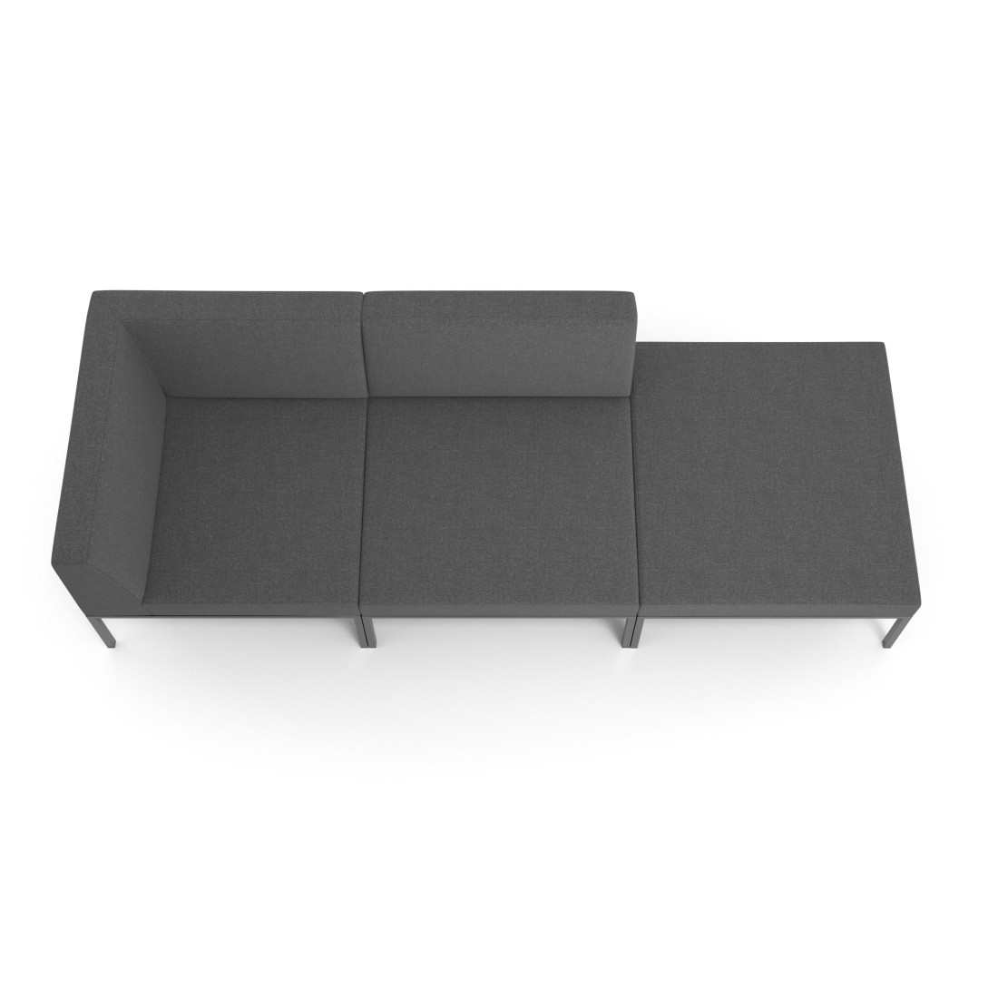 sofa para oficina antracita pylos 5