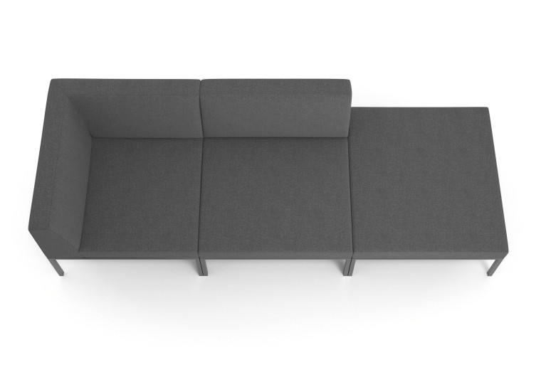 sofa para oficina antracita pylos 5