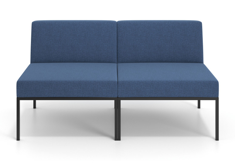 sofa para oficina azul pylos 3
