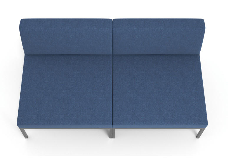 sofa para oficina azul pylos 5