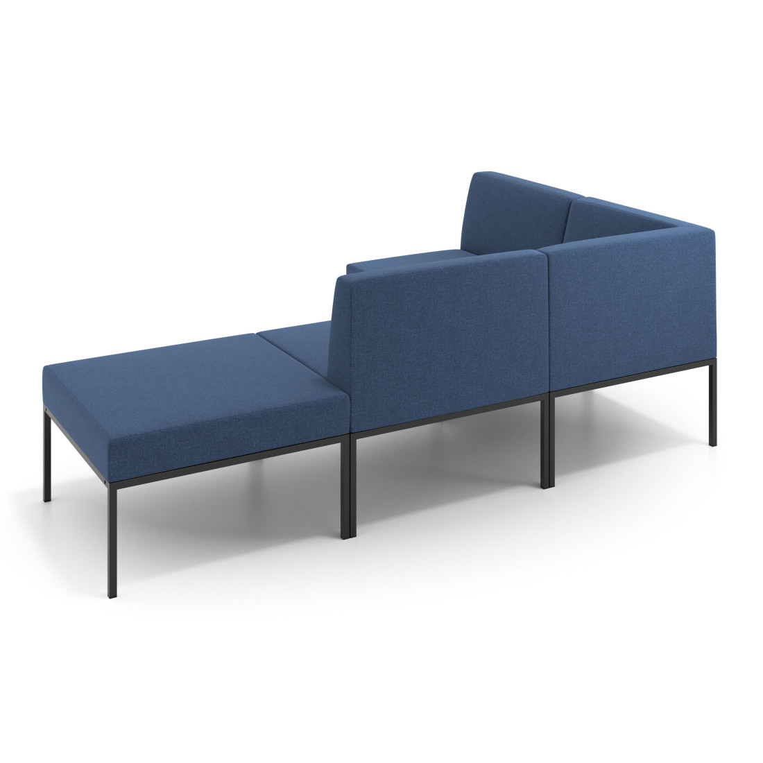 sofa para oficina azul pylos 4