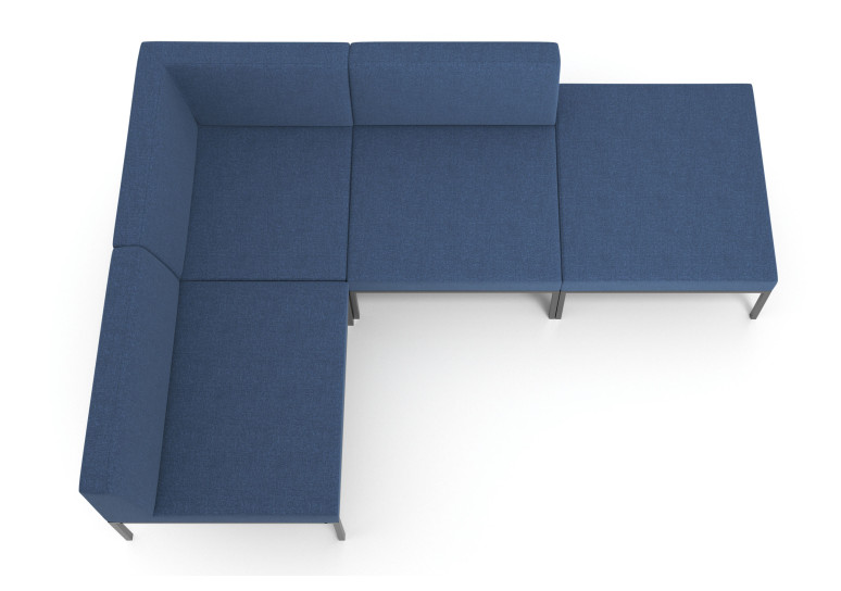 sofa para oficina azul pylos 5