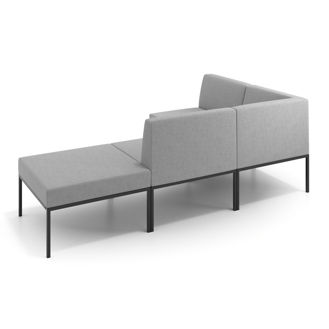sofa para oficina gris pylos 4