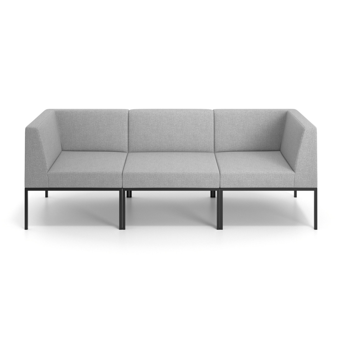 sofa para oficina gris pylos 3