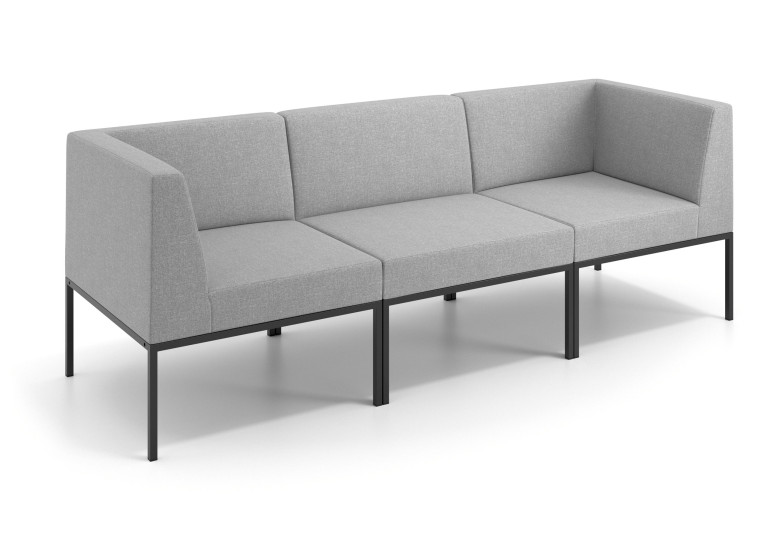sofa para oficina gris pylos 1