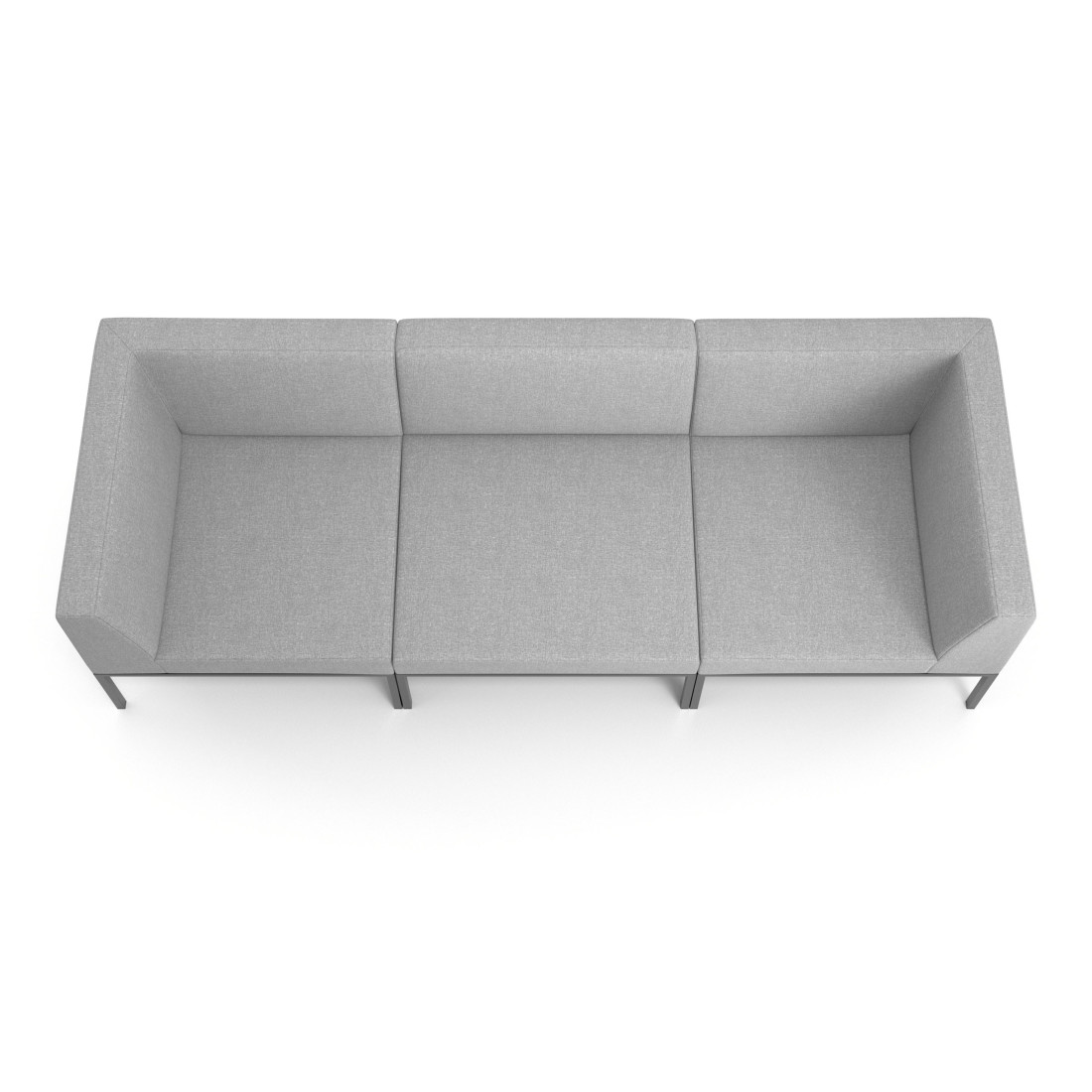 sofa para oficina gris pylos 5