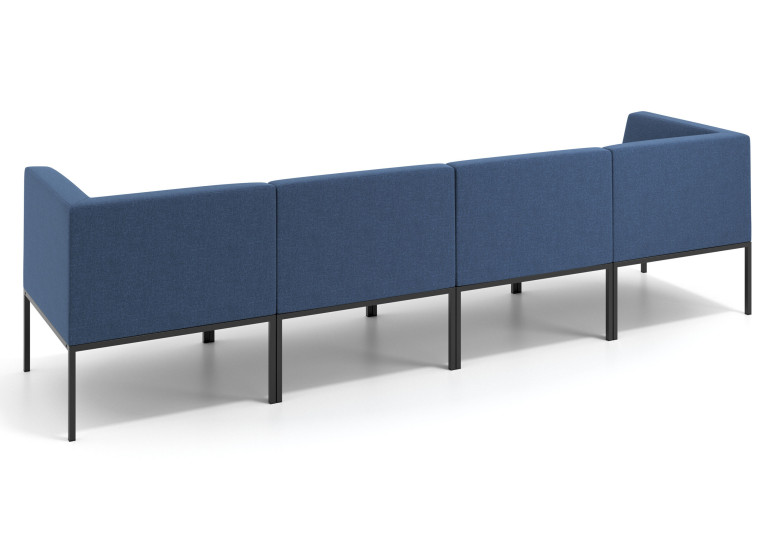 sofa para oficina azul pylos 4