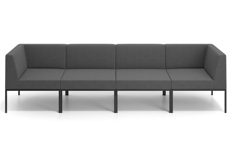 sofa para oficina antracita pylos 3