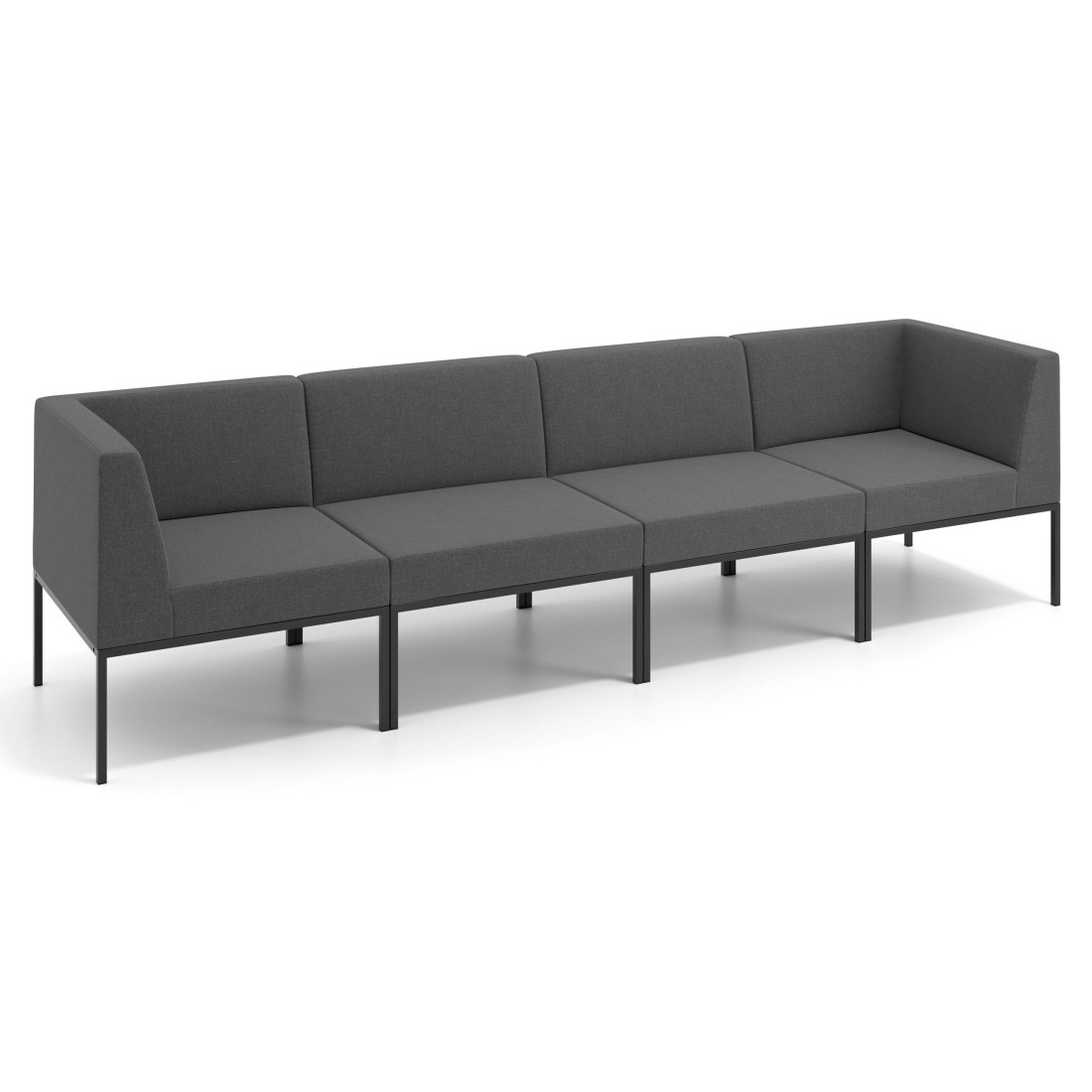 sofa para oficina antracita pylos 1