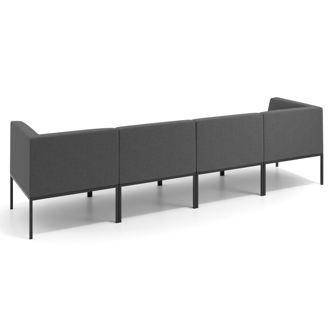 sofa para oficina antracita pylos 4