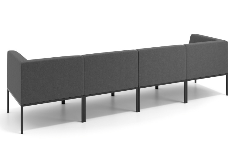 sofa para oficina antracita pylos 4