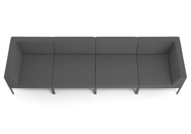 sofa para oficina antracita pylos 5