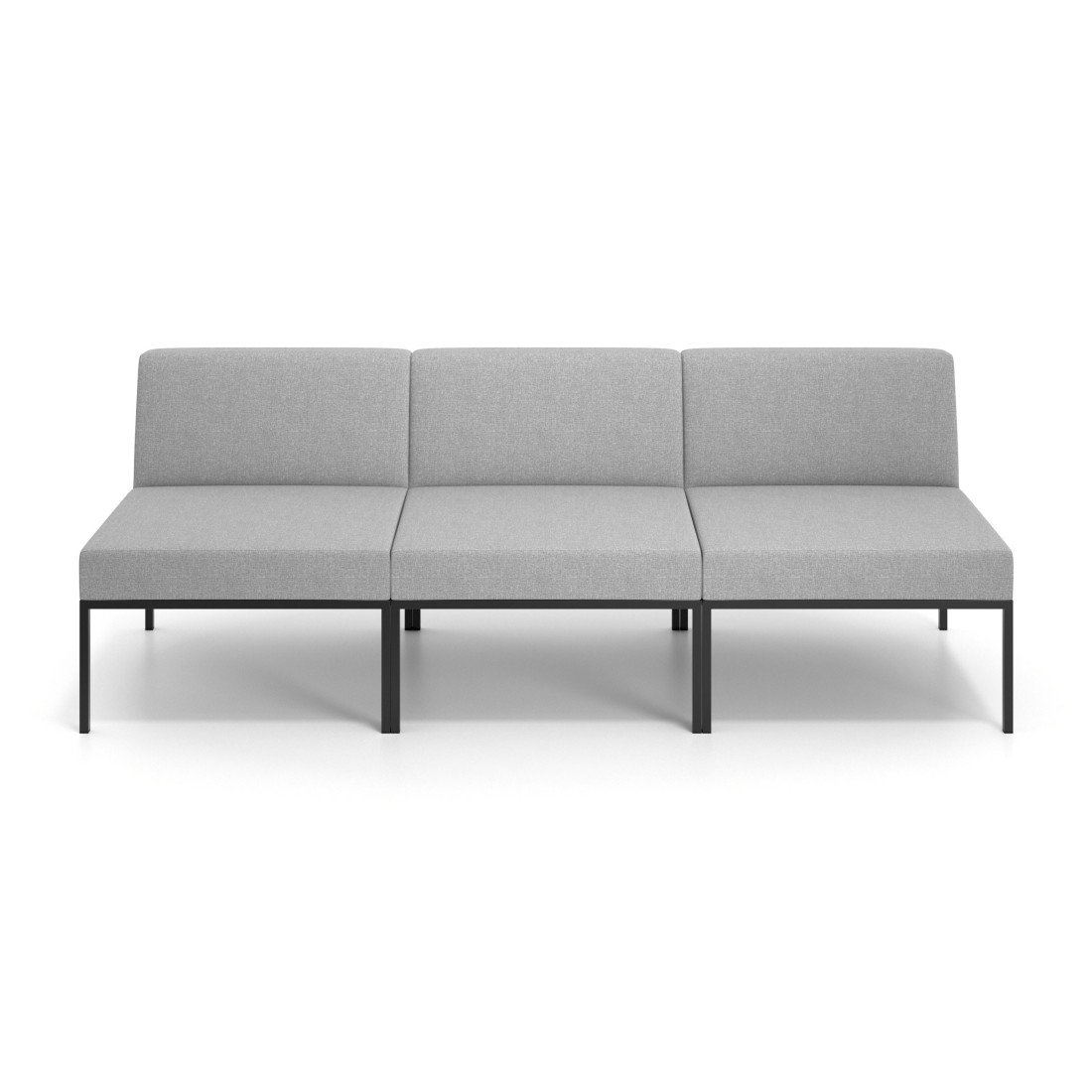 sofa para oficina gris pylos 3