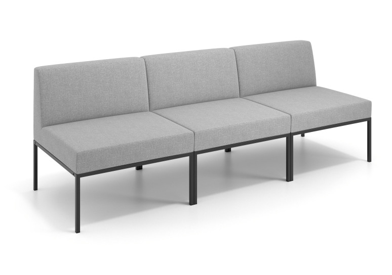 sofa para oficina gris pylos 1