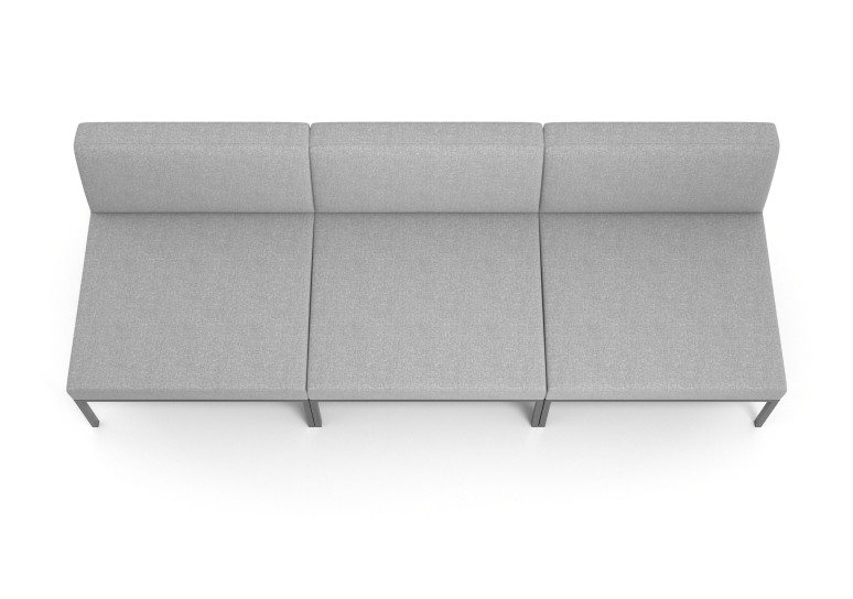sofa para oficina gris pylos 5