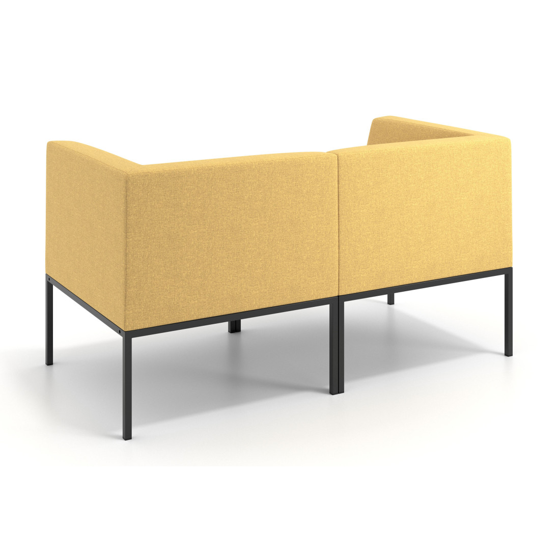 sofa para oficina amarillo pylos 4