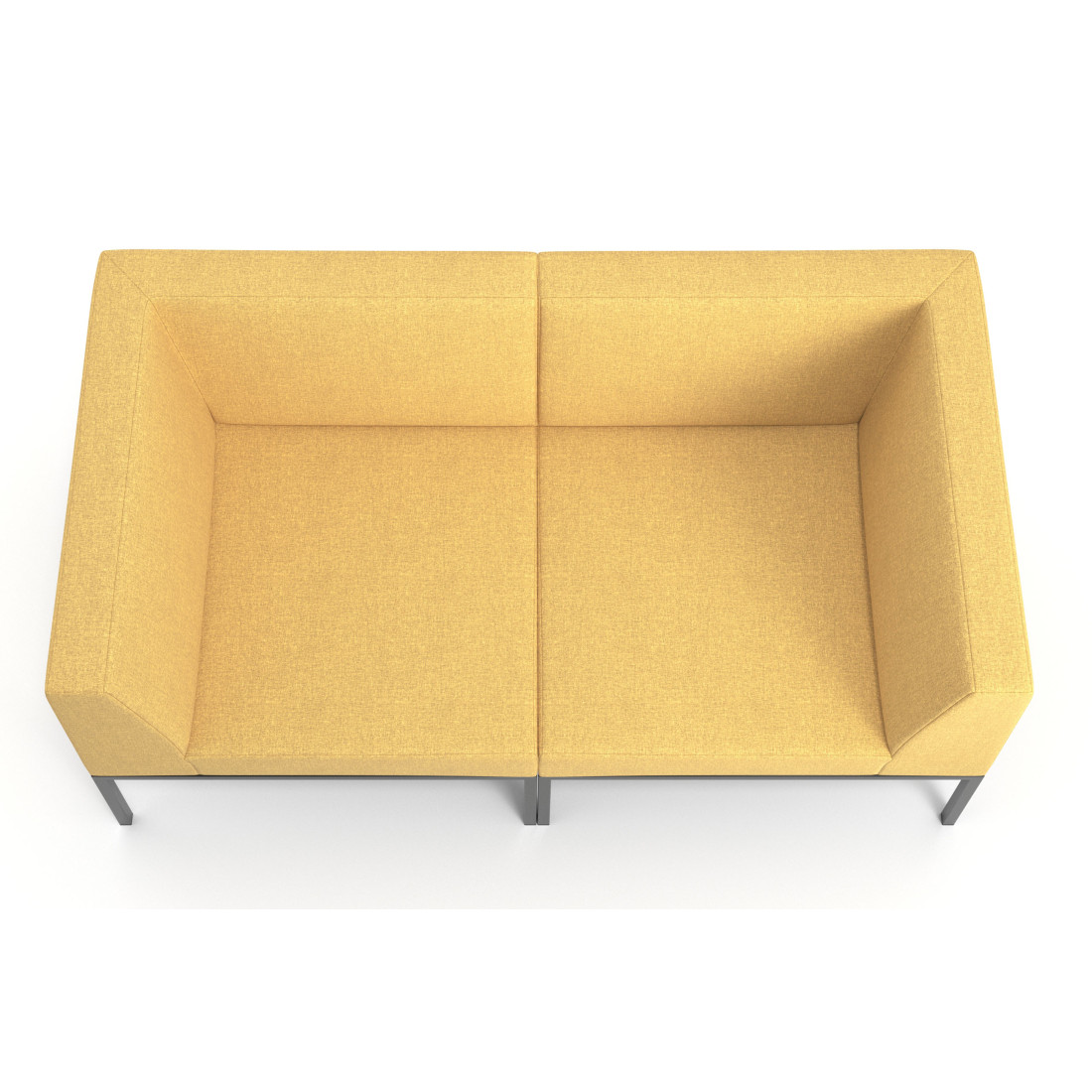sofa para oficina amarillo pylos 5