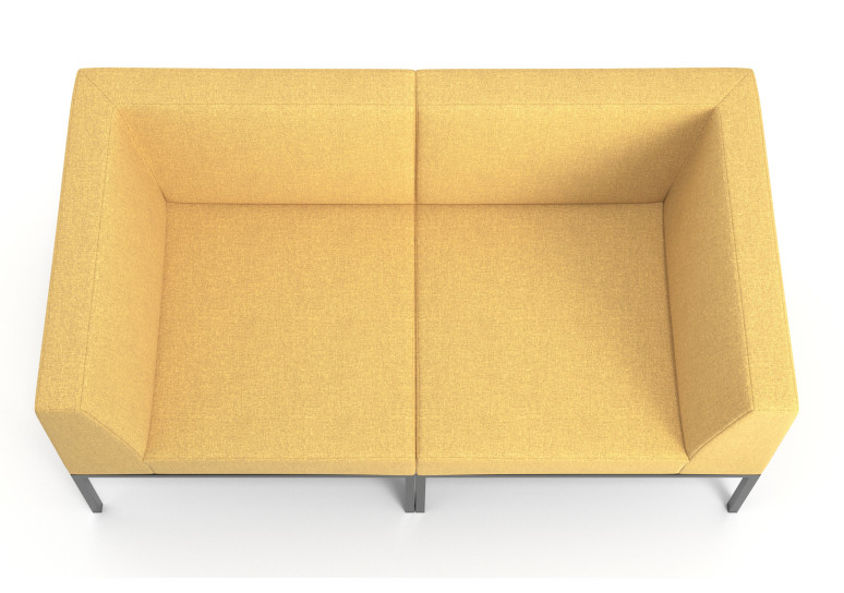 sofa para oficina amarillo pylos 5