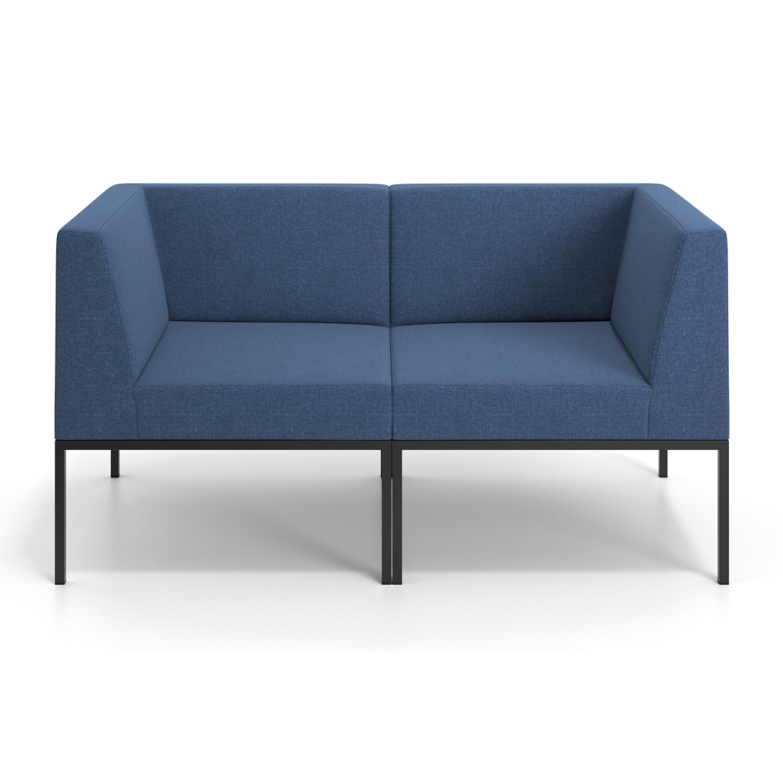 sofa para oficina azul pylos 3