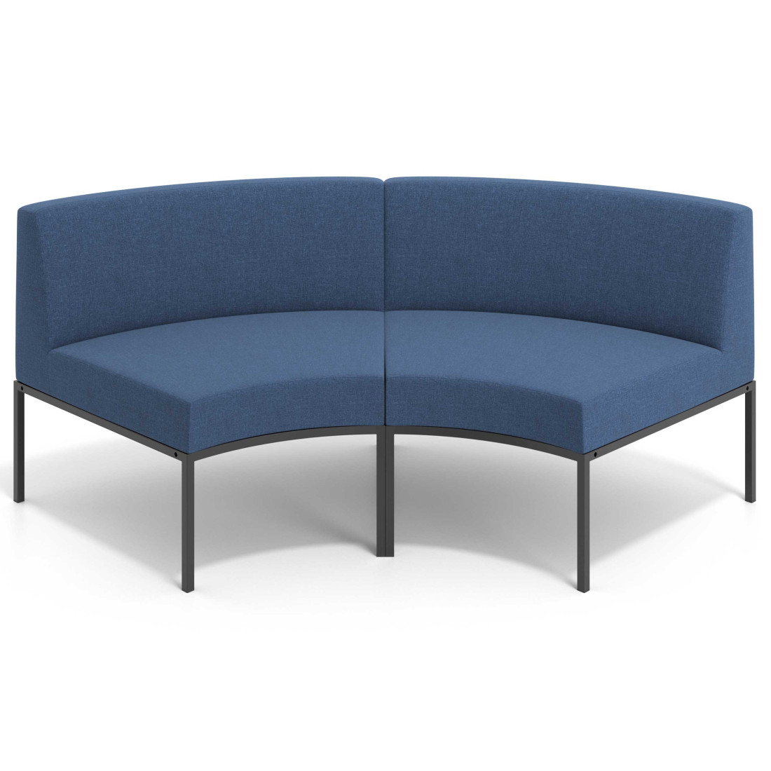 sofa para oficina azul pylos 3