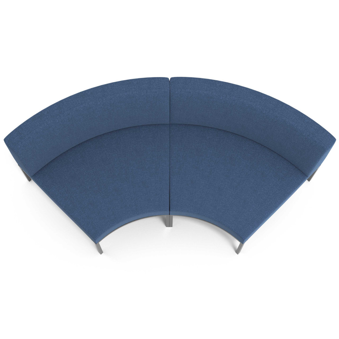 sofa para oficina azul pylos 5