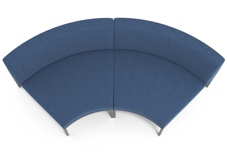 sofa para oficina azul pylos 5