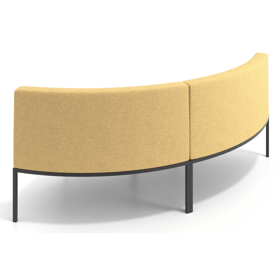 sofa para oficina amarillo pylos 4