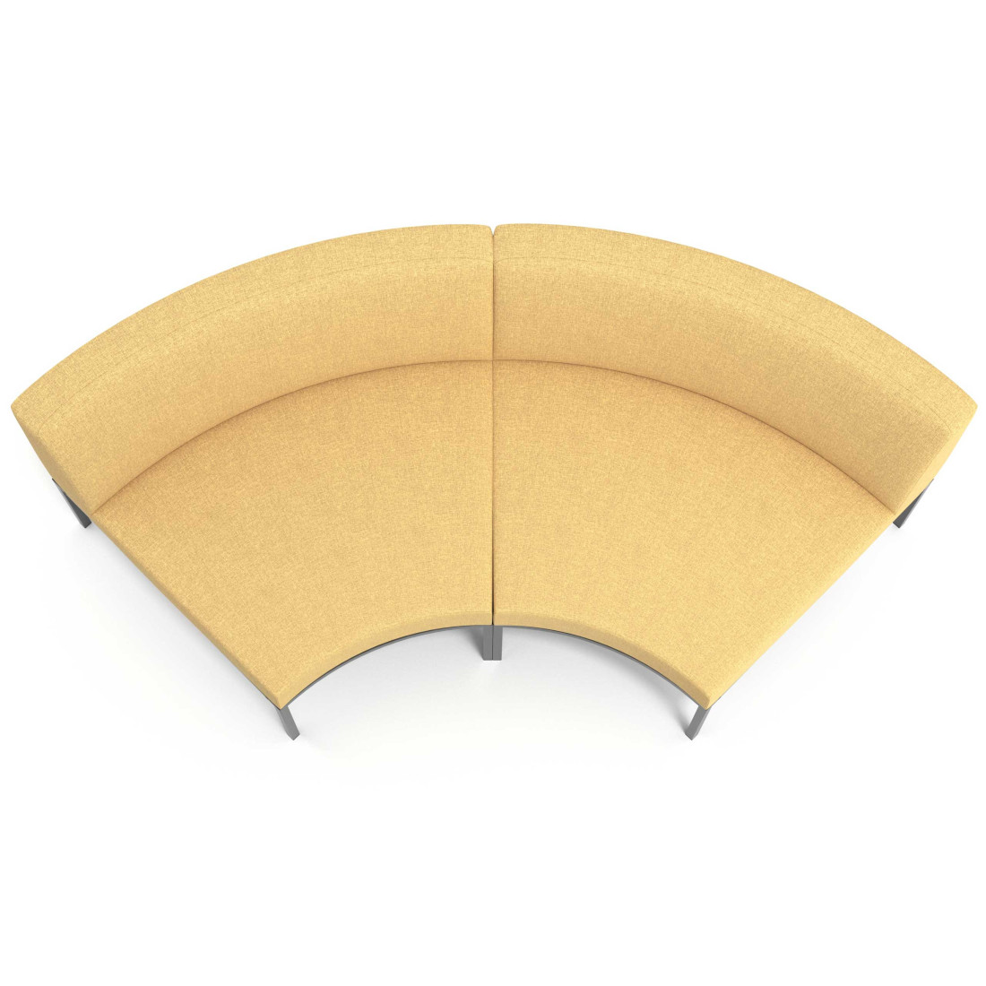 sofa para oficina amarillo pylos 5