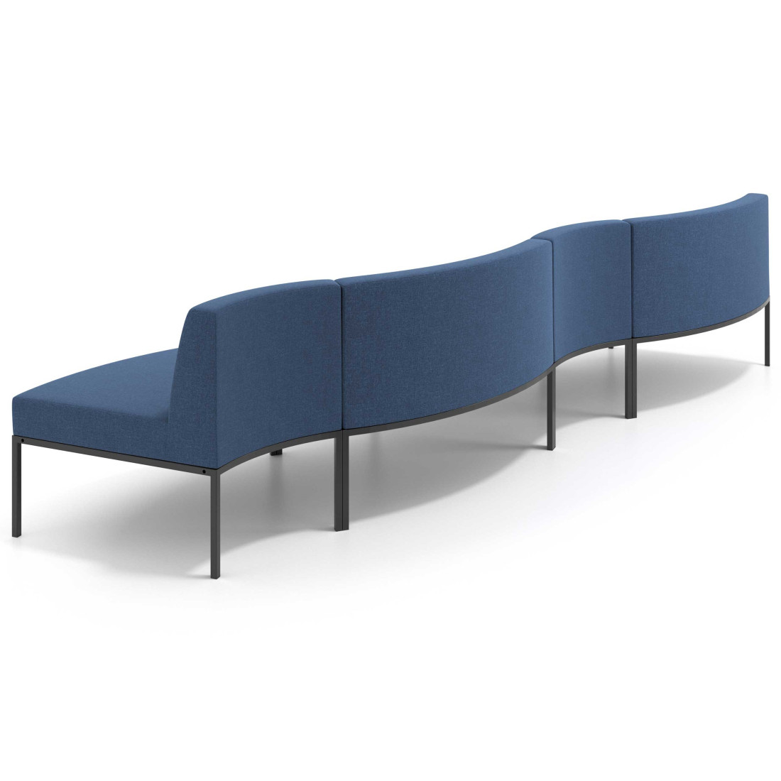 sofa para oficina azul pylos 4