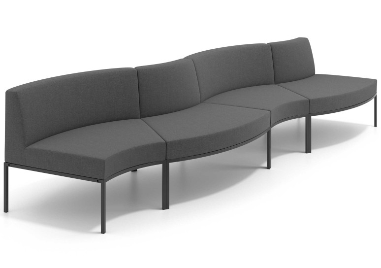 sofa para oficina antracita pylos 1
