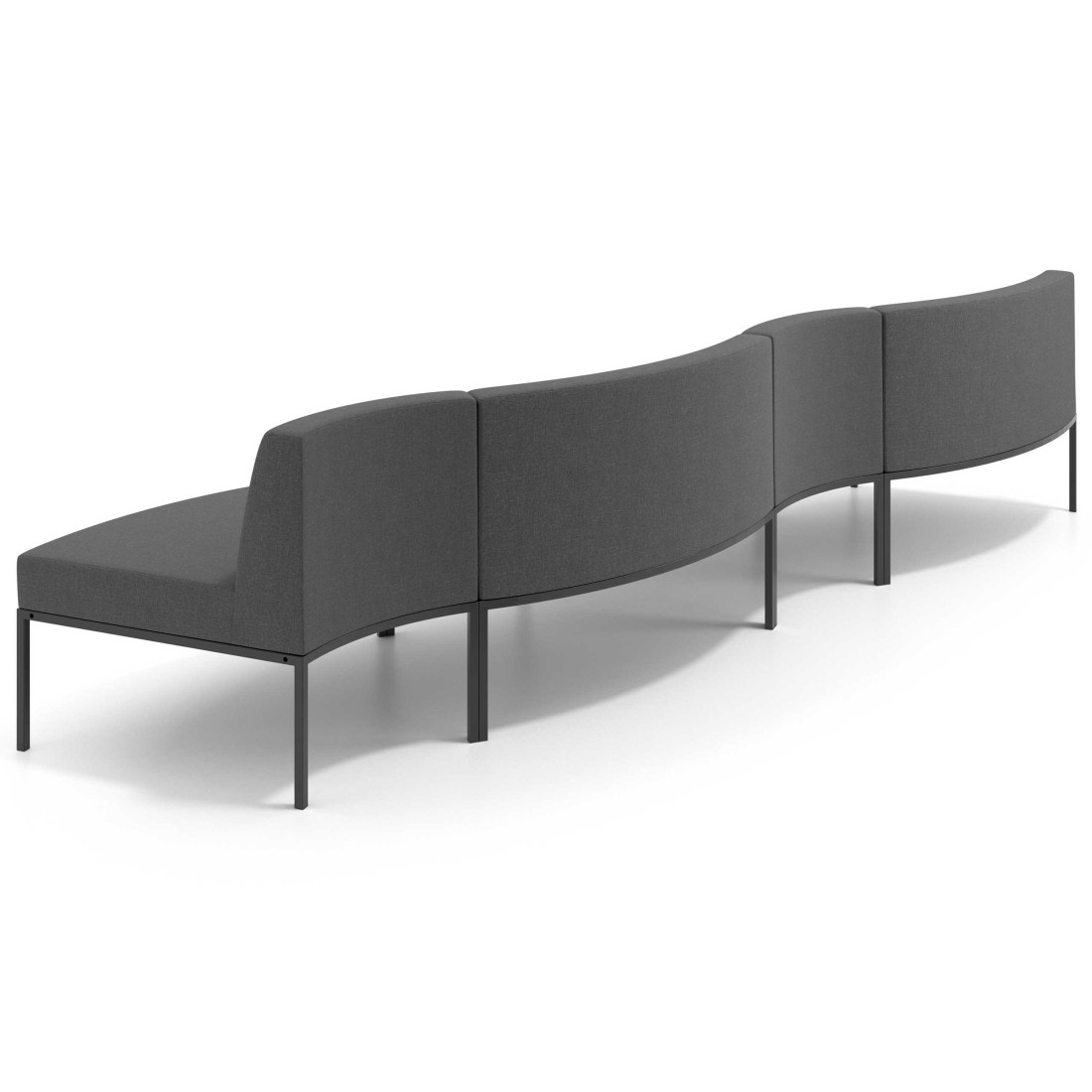 sofa para oficina antracita pylos 4