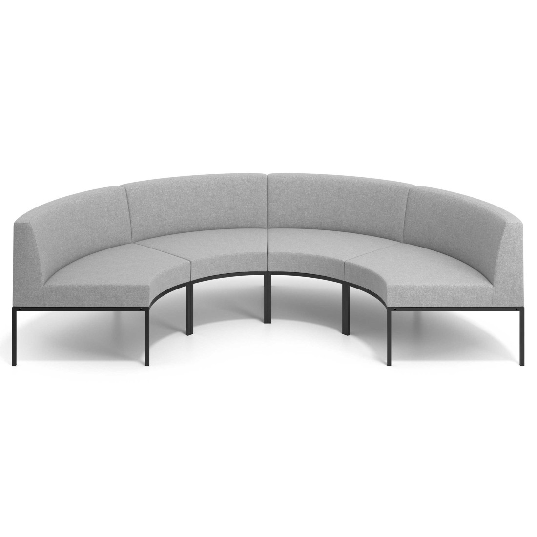 sofa para oficina gris pylos 3