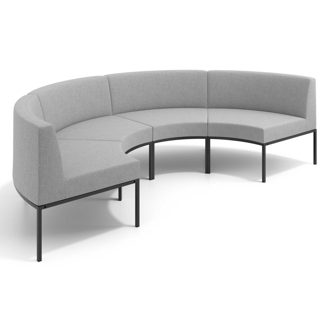 sofa para oficina gris pylos 1