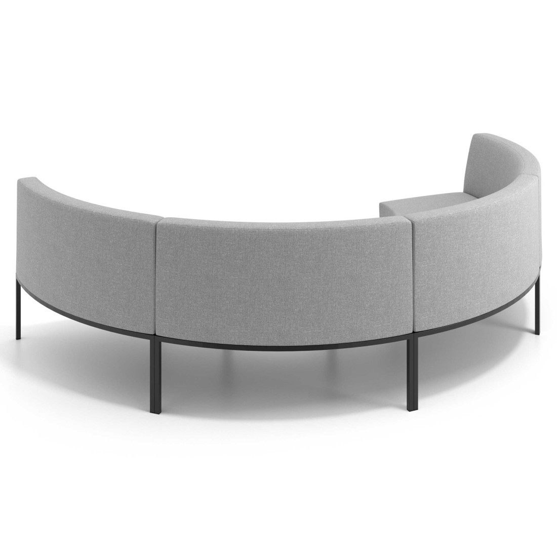 sofa para oficina gris pylos 4