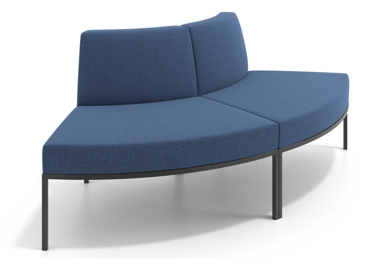 sofa para oficina azul pylos 1