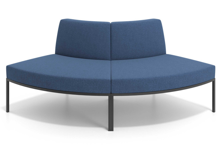 sofa para oficina azul pylos 3