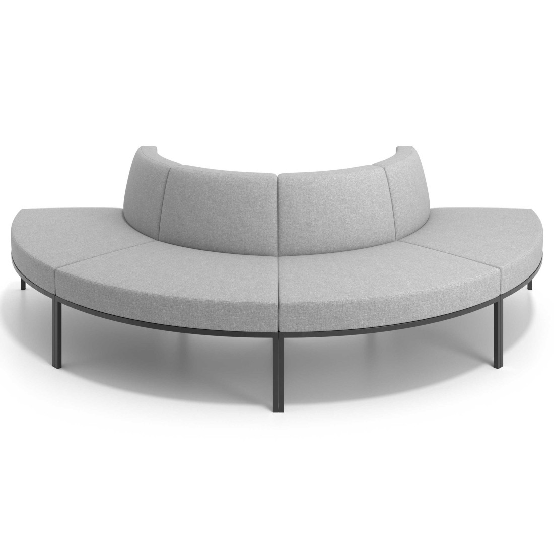 sofa para oficina gris pylos 3