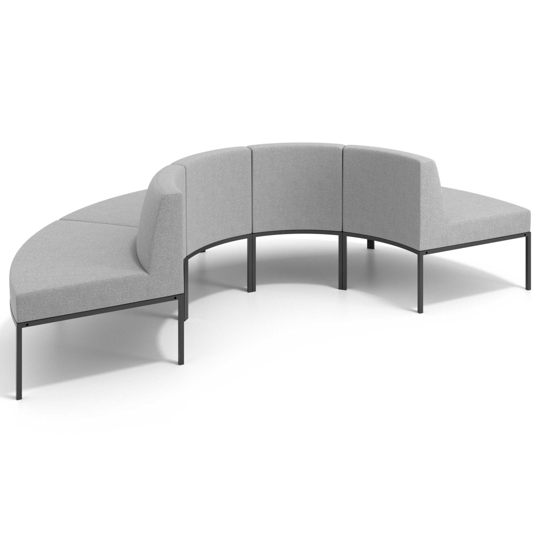 sofa para oficina gris pylos 4