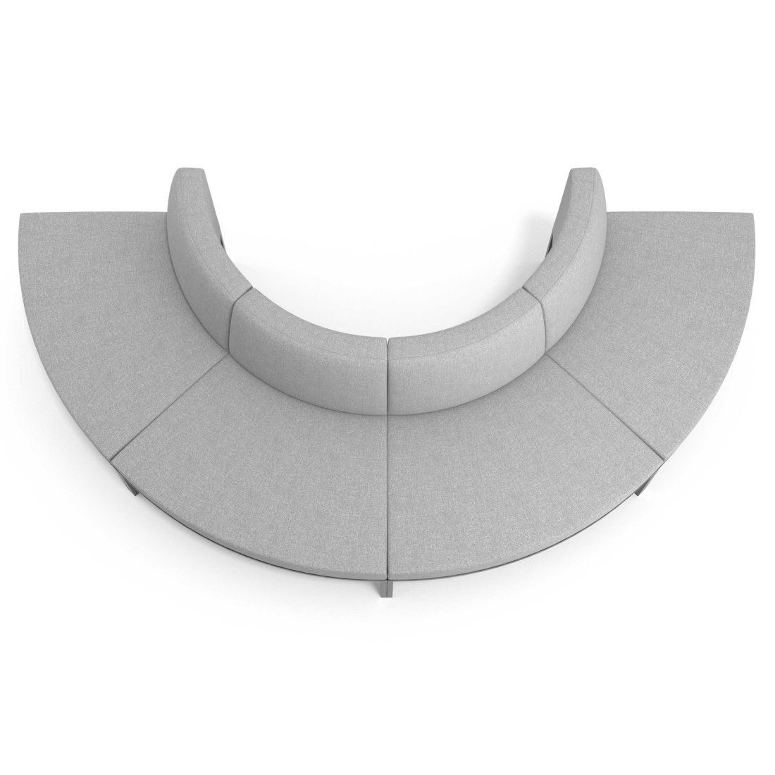 sofa para oficina gris pylos 5