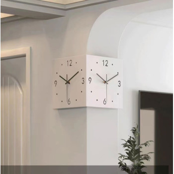 Reloj - Reloj pared esquinero de doble cara - Imagen 2