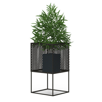 Jardinera - Jardinera para plantas individual altura 45cm - Imagen 1