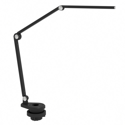 Lampara sobremesa Led con Pasacables integrado - NEGRO