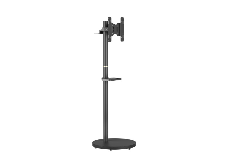 Mueble Soporte Televisor base circular - NEGRO