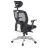 silla ergonomica negro madonna con reposacabezas 8