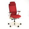 Silla Ergonómica de Oficina Reflect white - ROJO