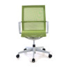 silla giratoria verde ice estructura negra malla 3
