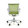 silla giratoria verde ice estructura negra malla 8