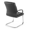 silla confidente negro bahia patin piel sintetica 5